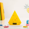 Gift Quirky Cheese Block Stand - Personalized