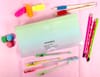 Gift Rainbow And Glitter Pencil Pouch