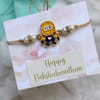 Rakhi - Enamel Cartoon - Yellow And Blue - Single Piece Online