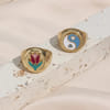 Rings - Gold Signet - Tulip - Single Piece Online