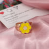Buy Rings - Yellow Flower - Signet - Single Piece