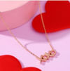 Rose Gold XOXO Pendant Chain Love Gift Online