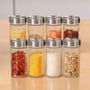 Gift Rotating Masala Jar Holder - Assorted - Set Of 8