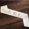 Sash - Bride To Be - Single Piece Online