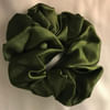Buy Scrunchies - Jumbo - Olives And Marigold - Set Of 5