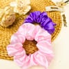 Buy Scrunchies - Purple and Pink - Set of 2