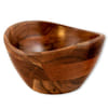 Buy Serving Bowl - Wooden - Boat - Single Piece
