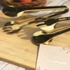 Buy Serving Tongs - Stainless Steel - Golden Color - Single Piece