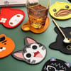Silicone Cartoon Coasters - Assorted - Set Of 8 Online