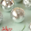 Buy Silver Christmas Tree Ornaments - Assorted - Set Of 24