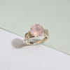 Silver Ring - Rose Quartz - Single Piece Online