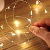 Gift Sliver String Fairy Light - Battery - Warm White