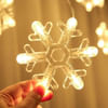 Buy Snowflake LED Curtain Lights - Assorted - Single Piece