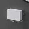Shop Soap Holder - Flap Open - Wall Mounted - Single Piece