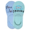 Socks - No Show - Friends - Women - Green And Blue - Set Of 2 Online