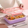Shop Spill-Proof 4 Grid Lunch Box - Assorted - Single Piece