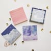 Gift Square Sticky Notes - Set Of 4