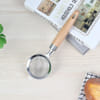 Stainless Steel Filter Spoon With Wooden Handle - Assorted - Single Piece