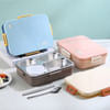 Buy Stainless Steel Lunch Box - Assorted - Single Piece
