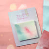 Gift Sticky Notes - Hexagon Watercolour