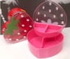 Gift Storage Box - Strawberry - 2 Layers - Assorted - Single Piece