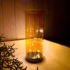 Table Lamp With Fairy Lights - Open - Amber Gold - Single Piece Online