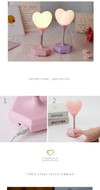Shop Table LED Lamp - Heart Balloon - Single Piece