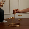 Gift Tea Light Holder - Spiral - 5 Stands - Single Piece