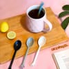 Tea Spoon - Hand Shaped - Set Of 4 Online