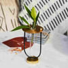 Gift Test Tube Planter - Bud Vase - Golden - Single Piece