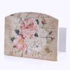 Tissue Holder - Wooden - Floral - Single Piece Online
