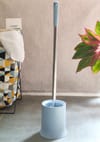Gift Toilet Cleaning Brush - Stand - Stainless Steel - Single Piece