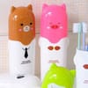 Tooth Brush Holder - Animal - White - Single Piece Online