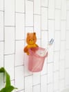 Buy Tooth Brush Holder - Self Adhesive - Bear - Single piece