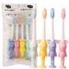 Gift Toothbrush With Cover - Baby Bunny - Set Of 3