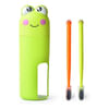 Buy Toothbrush With Holder - Frog - Assorted - Single Piece