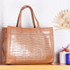 Tote Bag Vintage Nude Brown Single Piece Online
