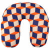 Travel Neck Pillow - Orange & Blue Online