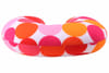 Gift Travel Neck Pillow - Orange & Pink