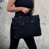 Shop Unisex Black  Laptop Messenger Bag