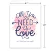 Shop Valentines Day Greeting Card - All You Need Is Love