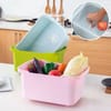 Vegetable Basket With Drainer - Assorted - Single Piece