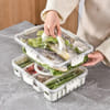 Gift Versatile Serving Tray With Lid - Assorted - Single Piece