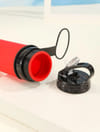 Gift Water Bottle Collapsible - Red - Silicone - 550ml - Single Piece