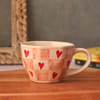 Whimsical Chequered Heart Mug - Single Piece Online