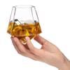 Shop Whiskey Glasses - Diamond - Tilted - Set Of 2