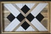 Buy Wooden Black & White Tray - Large