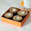 Buy Wooden Log Tea-light Candle Set