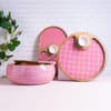 Wooden Salad Bowl And Serving Set - Blush Pink - Single Piece Online