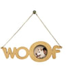Shop Woof Photo Frame - Beach Wood
